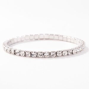 Touchstone Crystal April Birthstone Stretch Bracelet